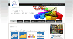 Desktop Screenshot of ipecol.com.br