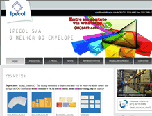 Tablet Screenshot of ipecol.com.br